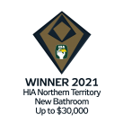 Winner 2021 NT New Bathroom Up To $30,000