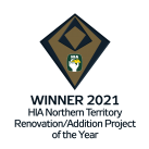 Winner 2021 NT Renovation/Addition Project Of The Year